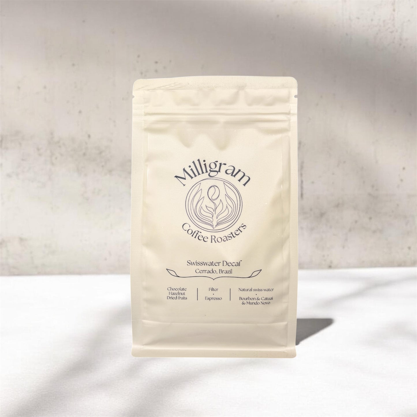 Brazil-Swisswater Decaf- Bourbon, Catuai, Mundo Novo