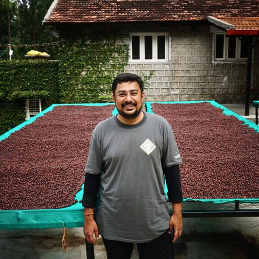Riverdale Coffee Estate- India– Natural, red fruit co-ferment SLN 9