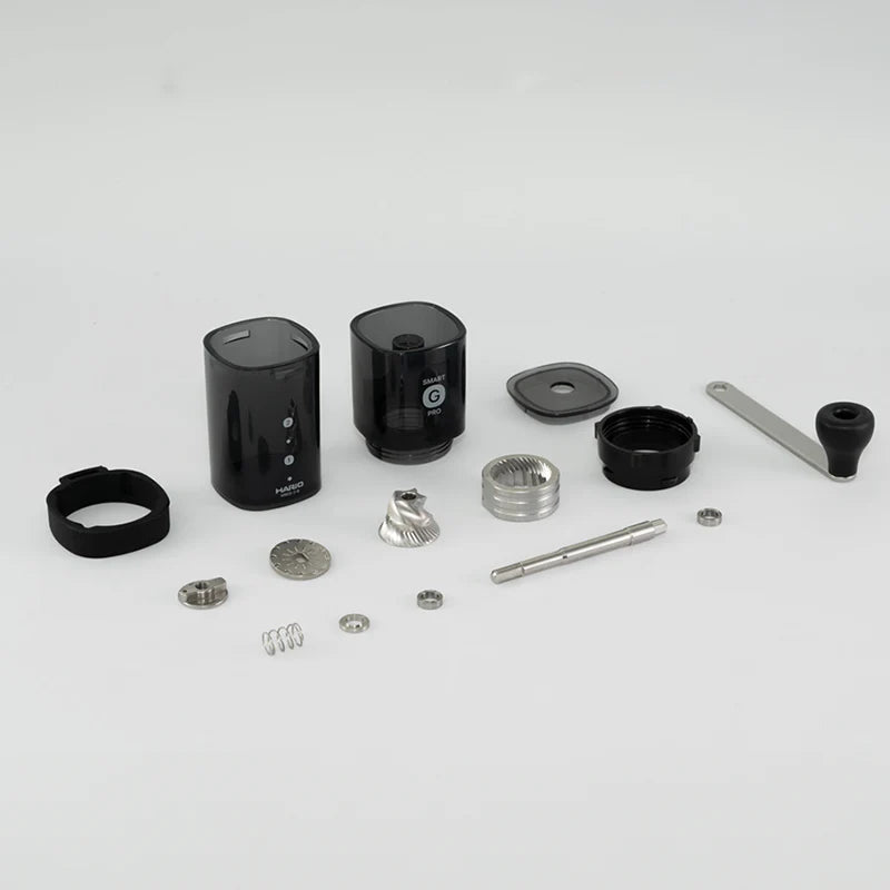 Hario - Smart G PRO Coffee Mill Transparent Black